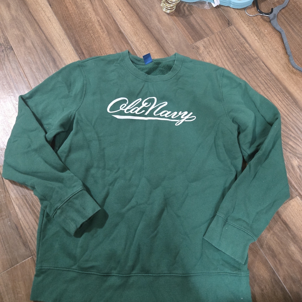 Old Navy Forest Green Crewneck Sweater